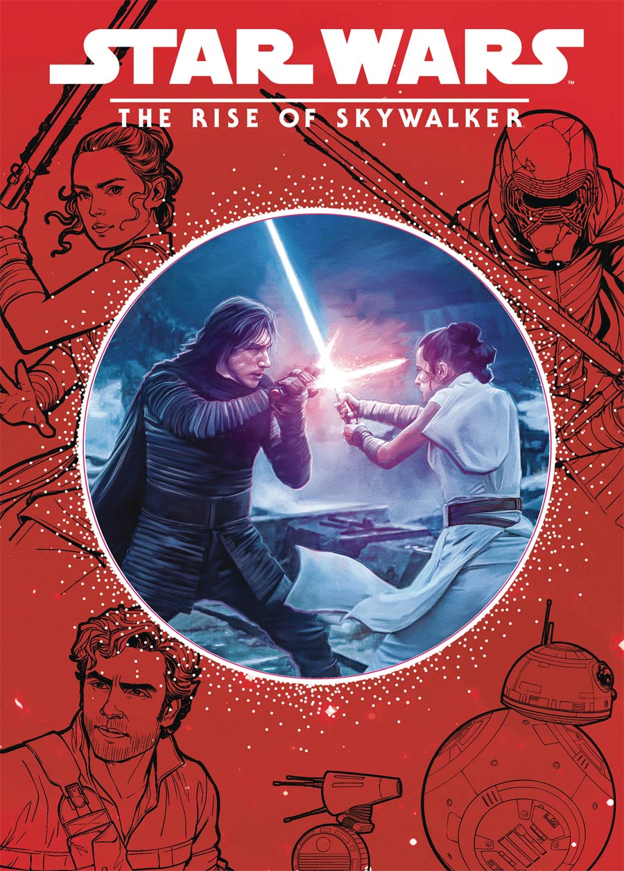 Star Wars Rise Of Skywalker Storybook Die-Cut Illustrated HC