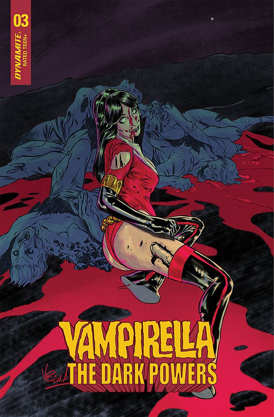 Vampirella The Dark Powers #3 Cover I Incentive Vincenzo Federici Variant Cover