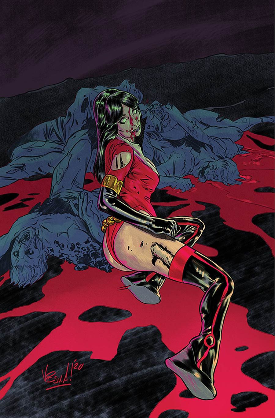 Vampirella The Dark Powers #3 Cover M Incentive Vincenzo Federici Virgin Cover