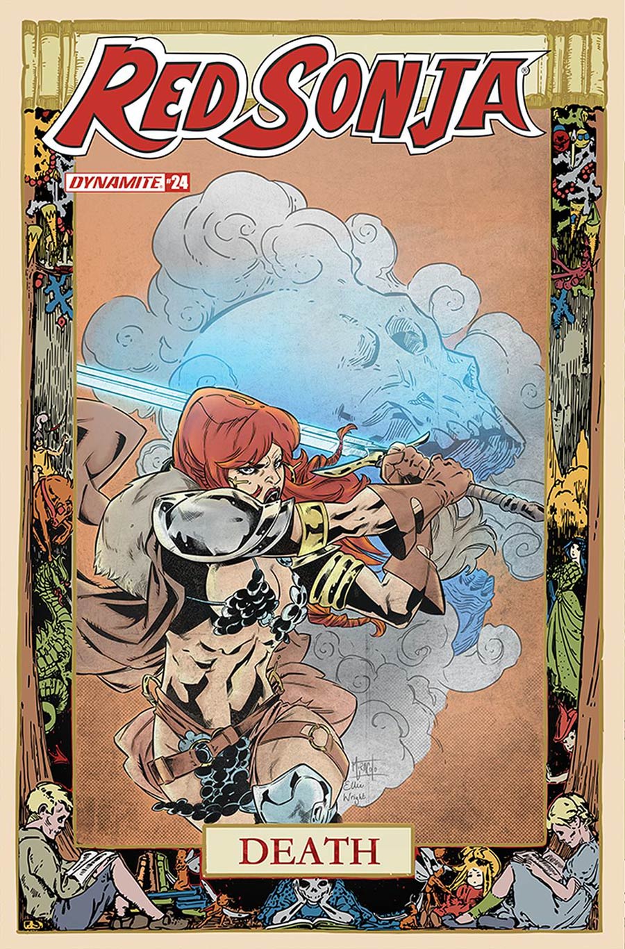 Red Sonja Vol 8 #24 Cover G Incentive Alessandro Miracolo Variant Cover