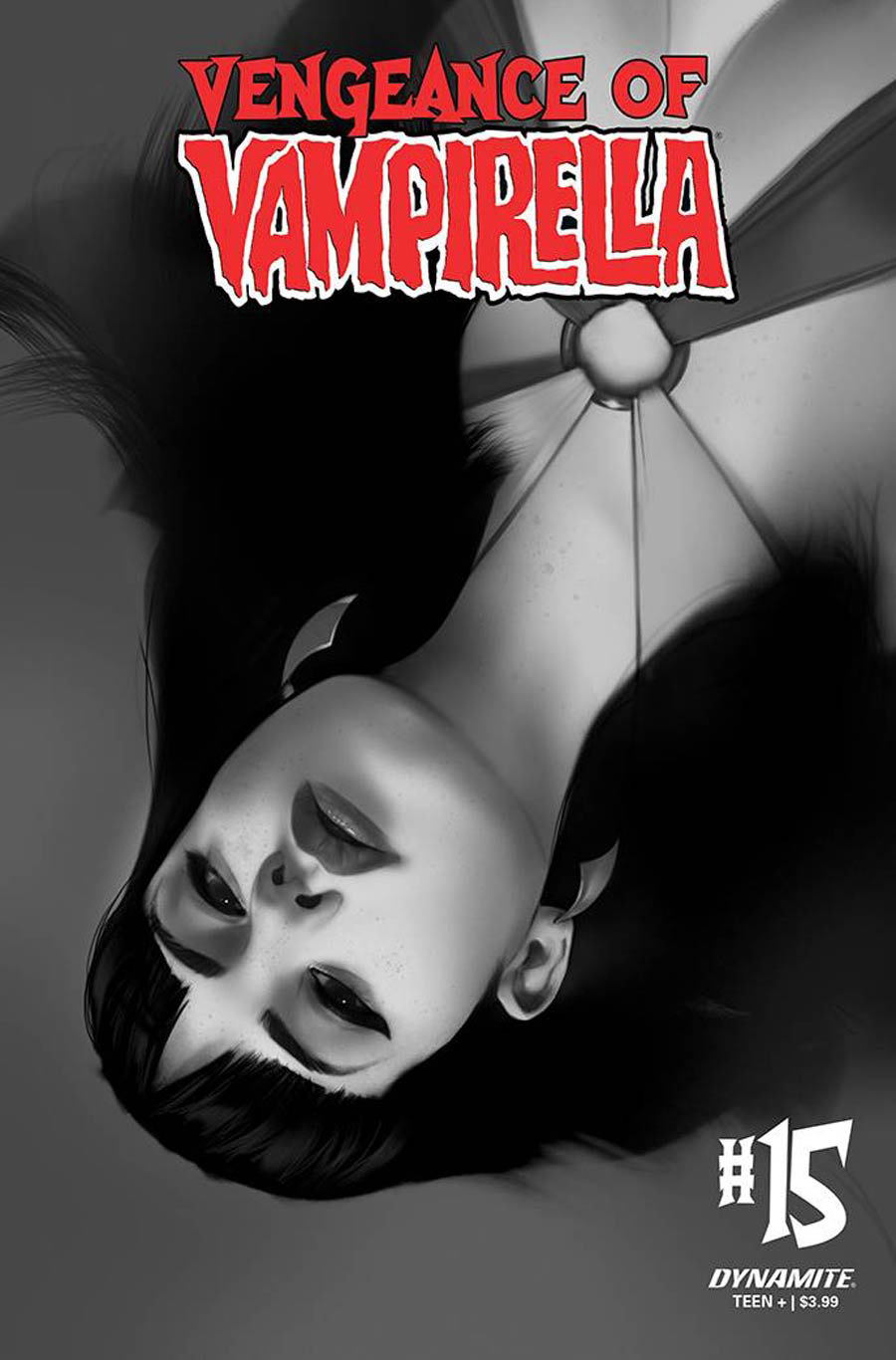 Vengeance Of Vampirella Vol 2 #15 Cover L Incentive Ben Oliver Black & White Cover