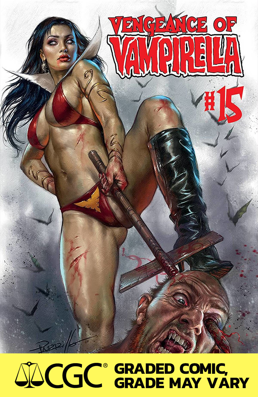Vengeance Of Vampirella Vol 2 #15 Cover R Regular Lucio Parrillo Cover CGC Graded