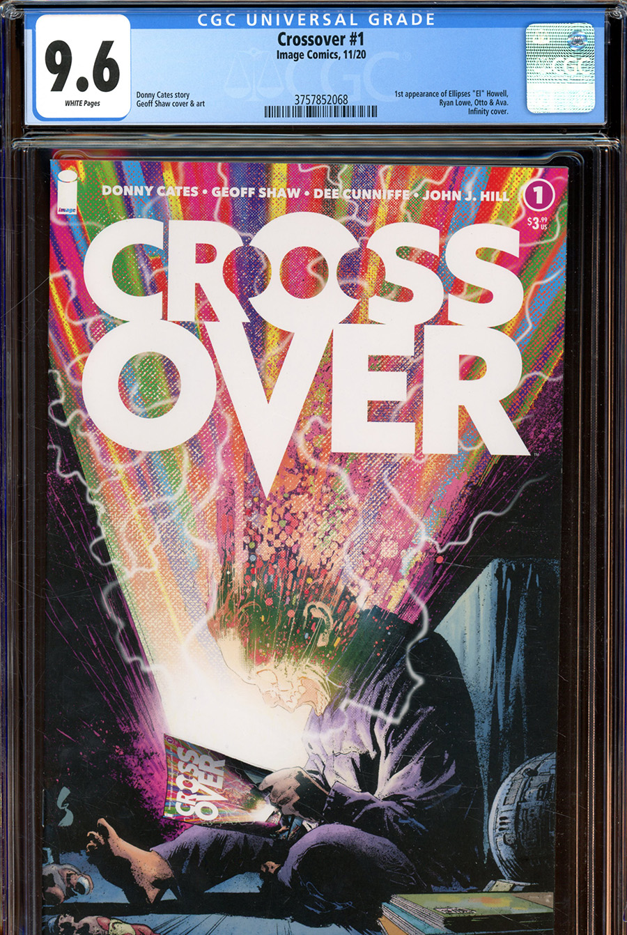 Crossover #1 Cover L DF Geoff Shaw & Dave Stewart Regular Cover CGC Graded