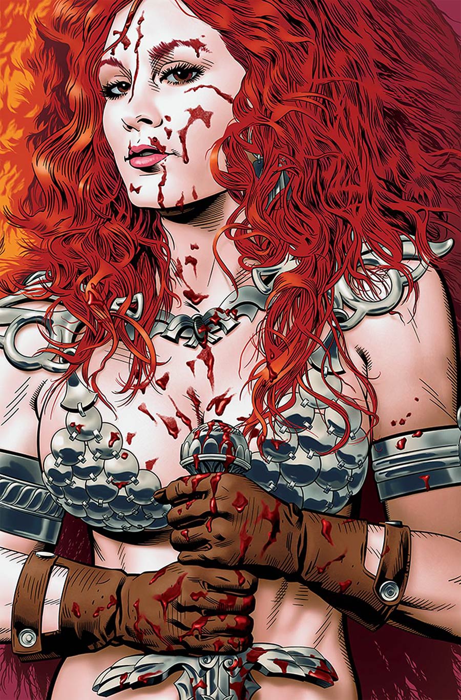 Red Sonja Price Of Blood #3 Cover O Limited Edition Michael Golden Virgin Cover