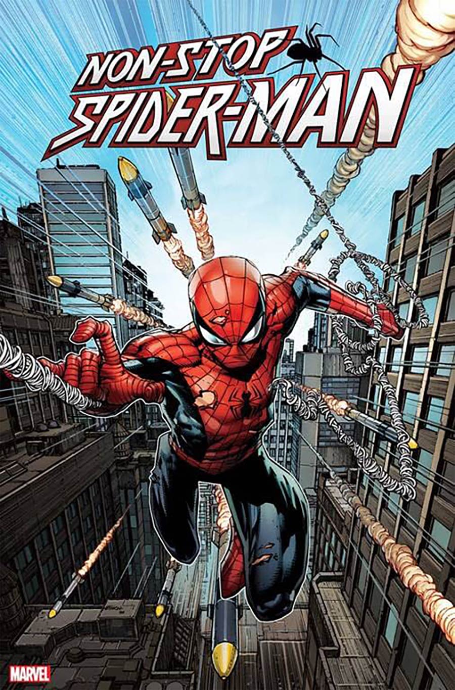 Non-Stop Spider-Man #1 Cover P DF Signed By Chris Bachalo