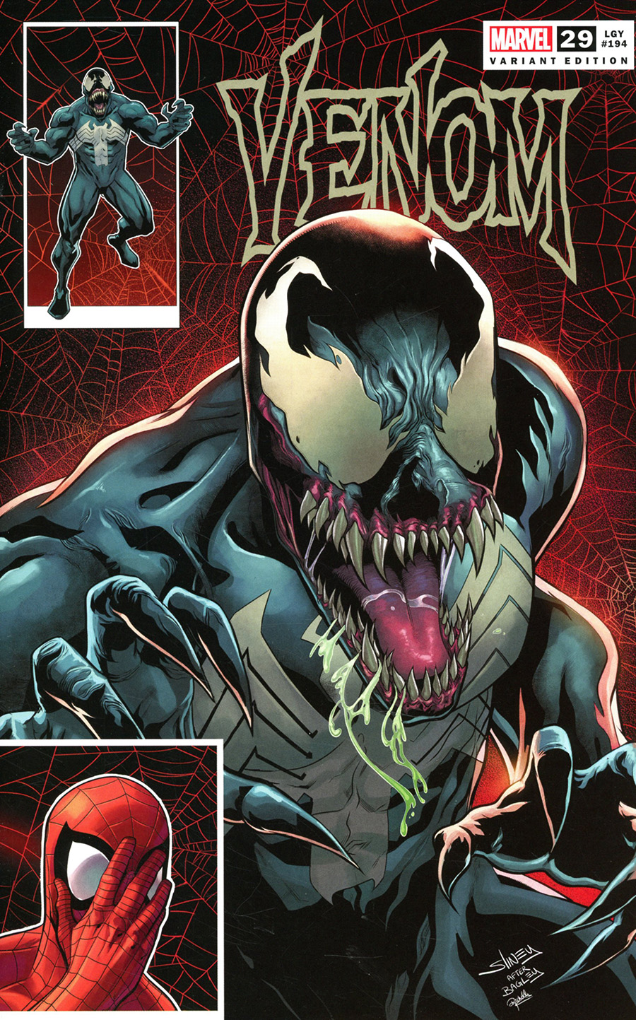 Venom Vol 4 #29 Cover F DF Exclusive Will Sliney Variant Cover