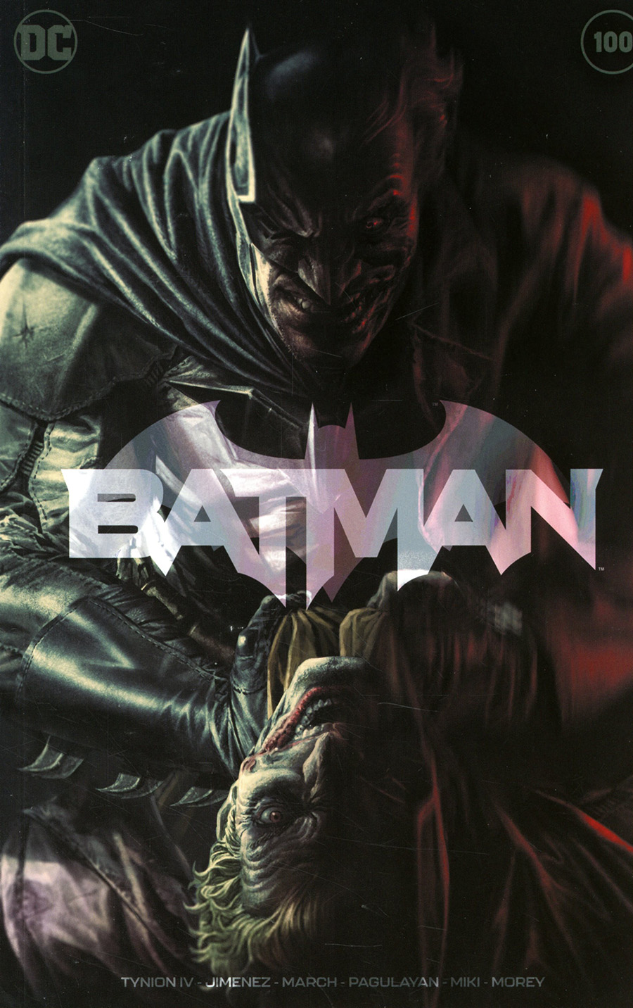 Batman Vol 3 #100 Cover J DF Exclusive Lee Bermejo Variant Cover (Joker War Tie-In)
