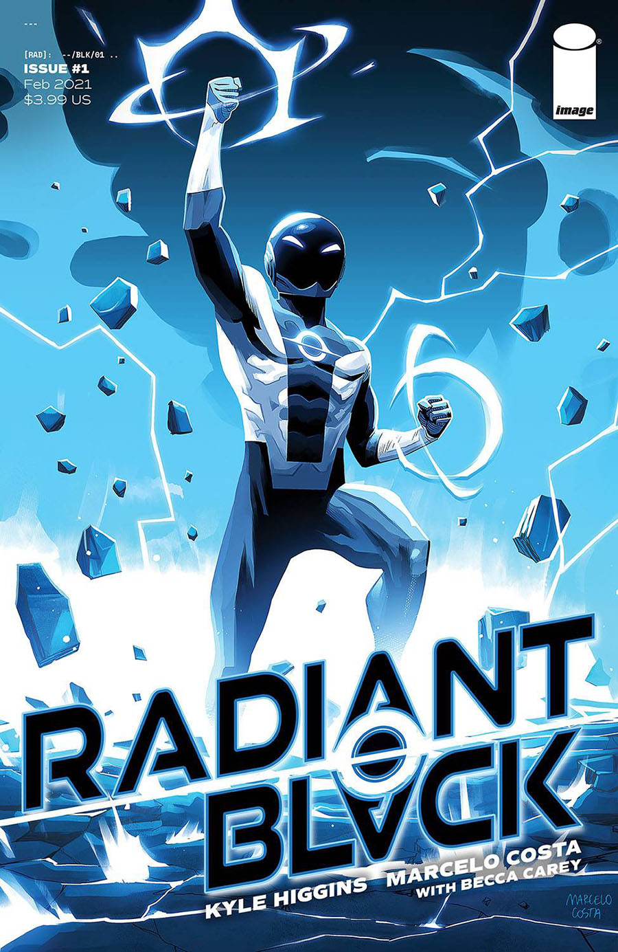 Radiant Black #1 Cover D Incentive Marcelo Costa Variant Cover