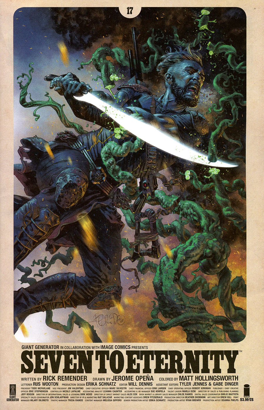 Seven To Eternity #17 Cover C Incentive Duncan Fegredo Variant Cover