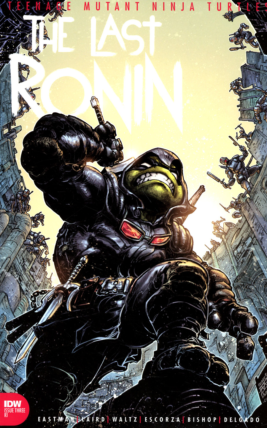 Teenage Mutant Ninja Turtles The Last Ronin #3 Cover B Incentive Freddie Williams Variant Cover