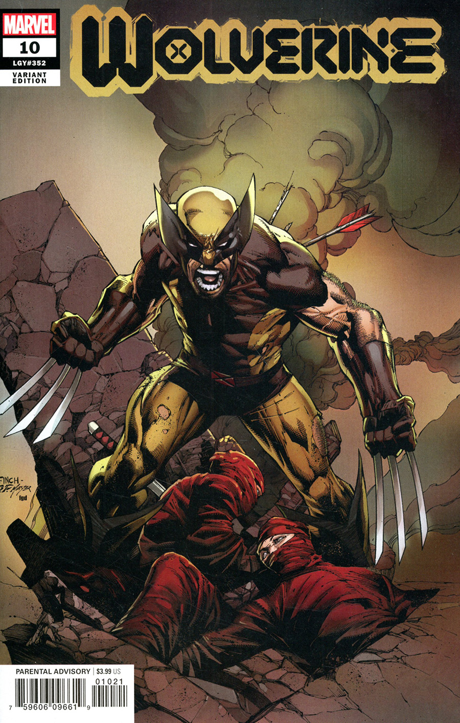 Wolverine Vol 7 #10 Cover C Incentive David Finch Wolverine Variant Cover