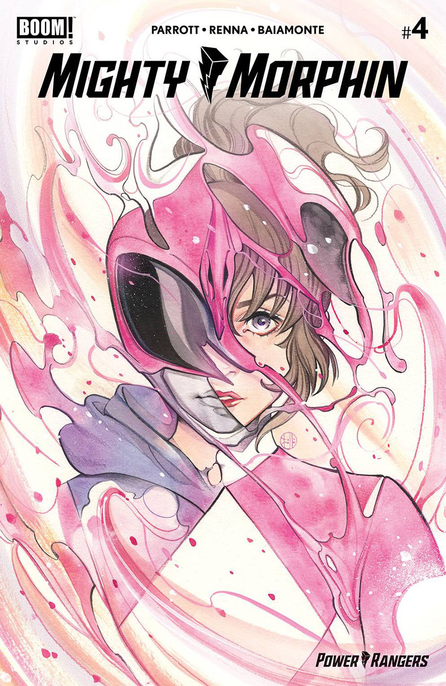 Mighty Morphin #4 Cover F Incentive Peach Momoko Variant Cover