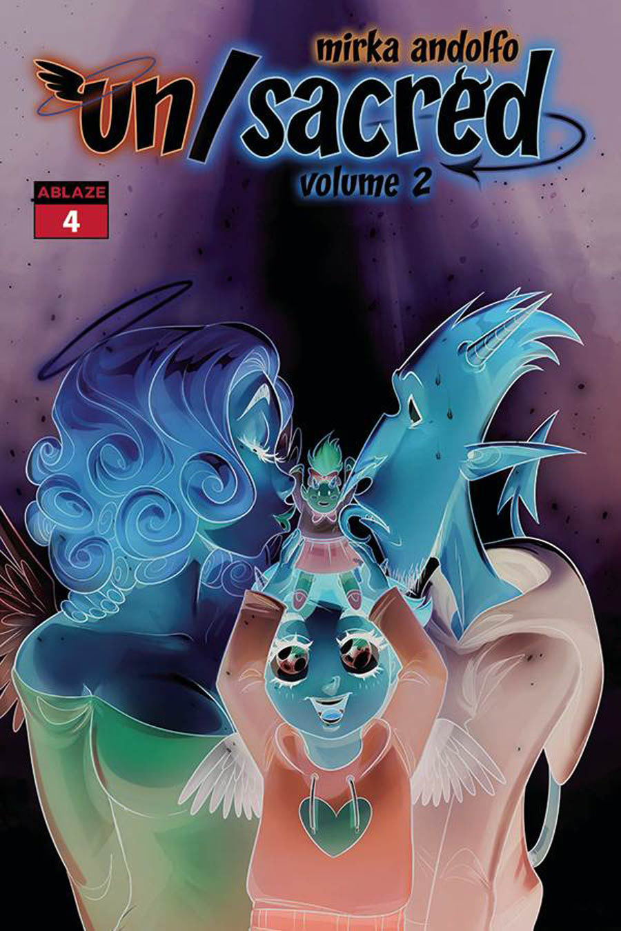 Mirka Andolfos Unsacred Vol 2 #4 Cover G Incentive Mirka Andolfo Eden In The Middle Negative Cover