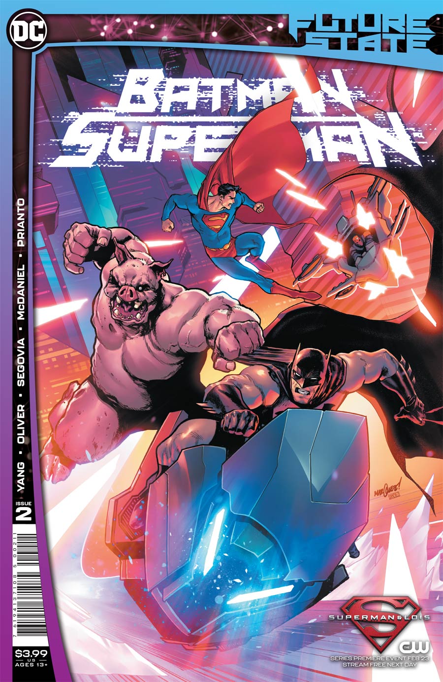 Future State Batman Superman #2 Cover A Regular David Marquez Cover