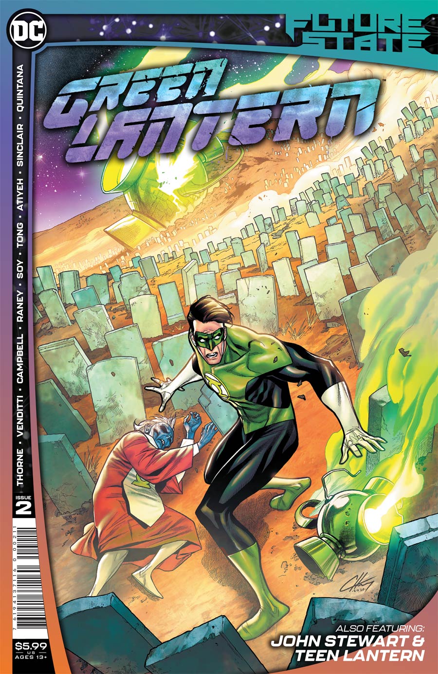 Future State Green Lantern #2 Cover A Regular Clayton Henry Cover