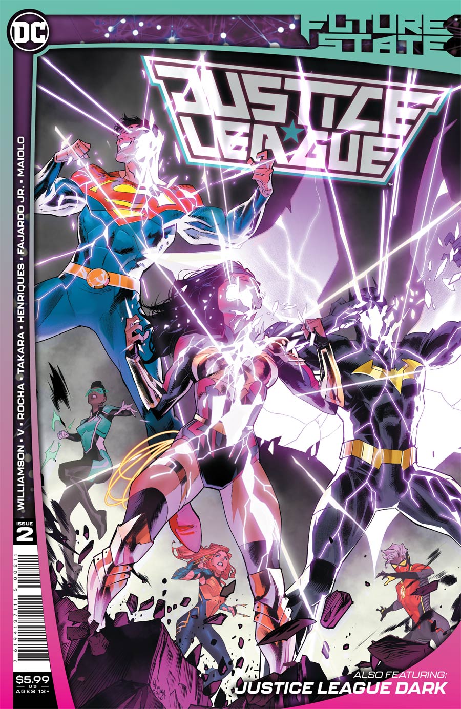Future State Justice League #2 Cover A Regular Dan Mora Cover