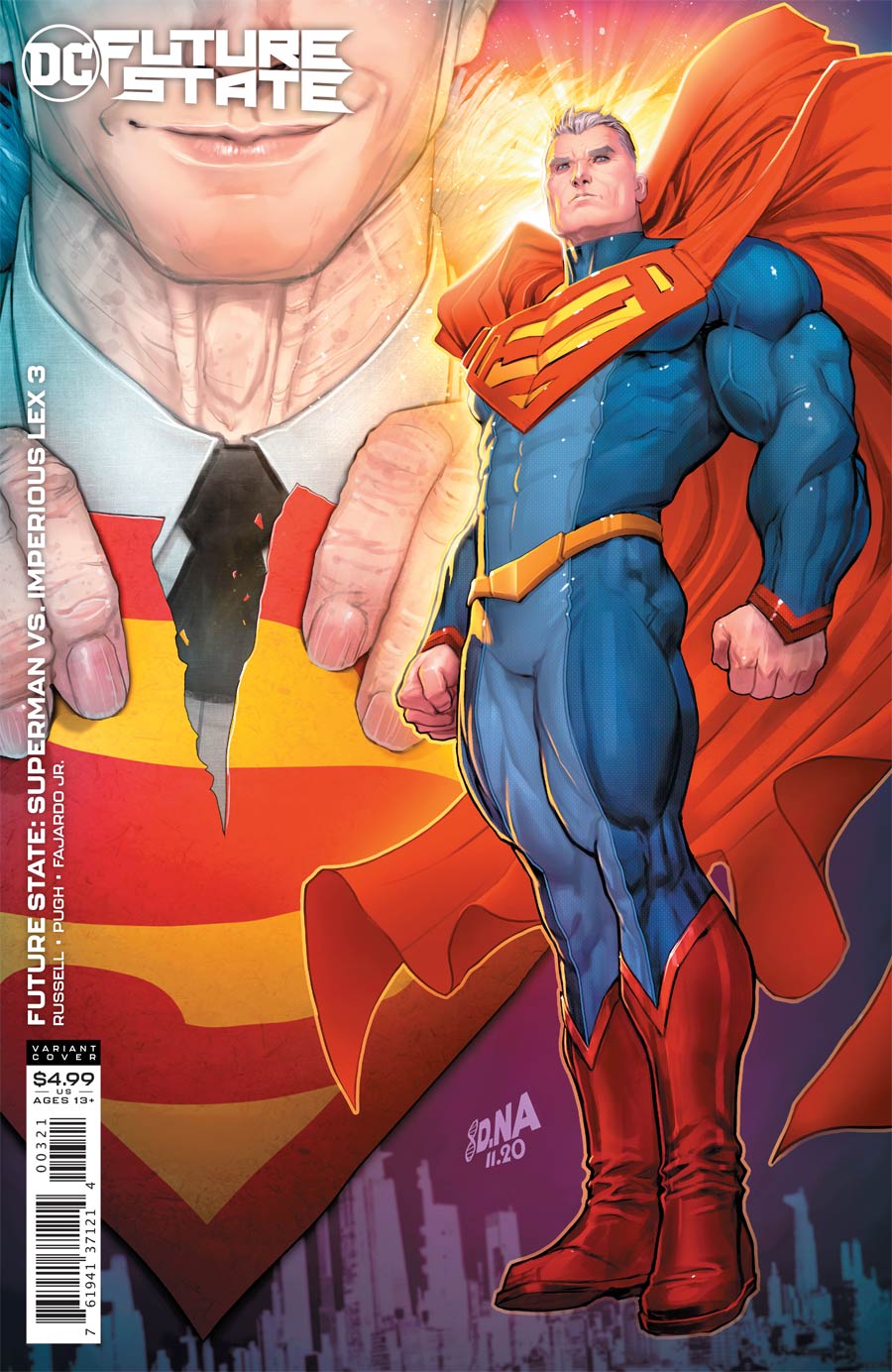 Future State Superman vs Imperious Lex #3 Cover B Variant David Nakayama Card Stock Cover