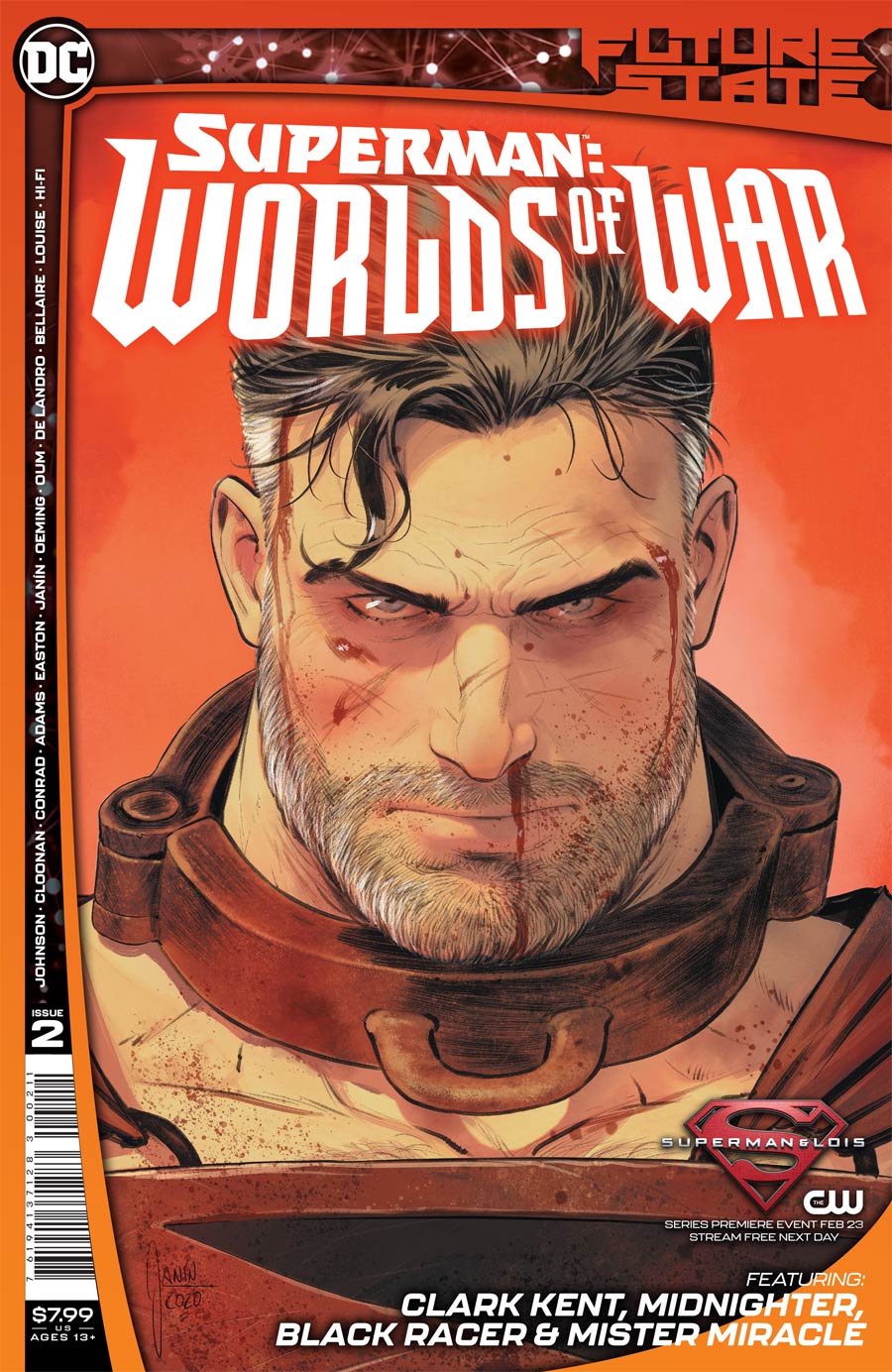 Future State Superman Worlds Of War #2 Cover A Regular Mikel Janin Cover