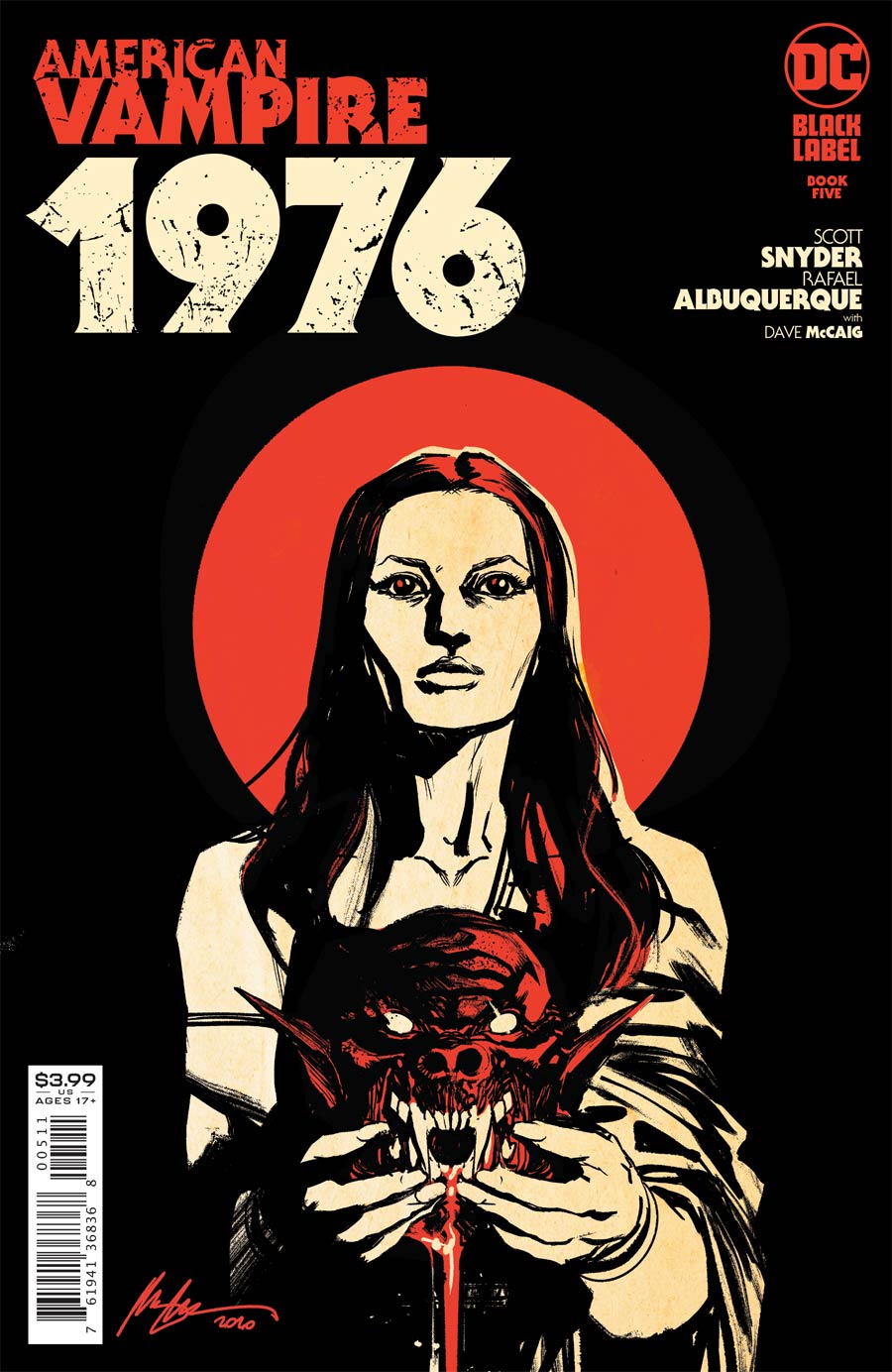 American Vampire 1976 #5 Cover A Regular Rafael Albuquerque Cover