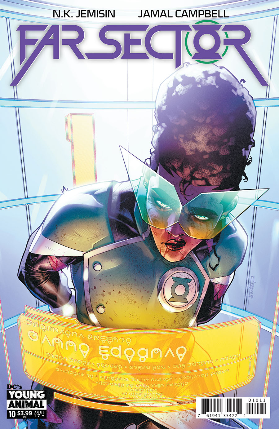 Far Sector #10 Cover A Regular Jamal Campbell Cover