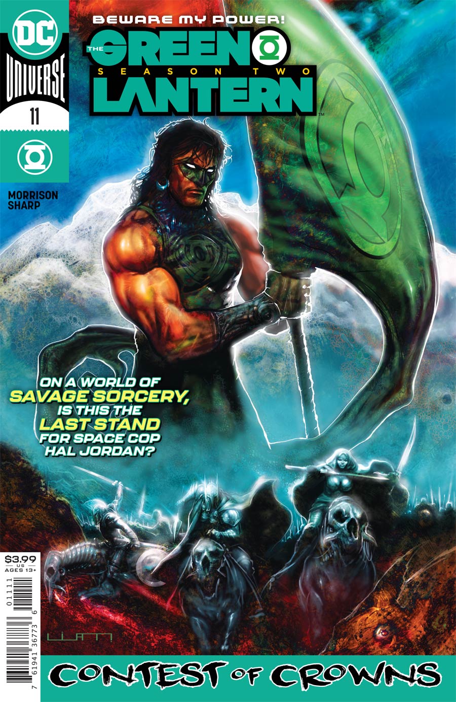 Green Lantern Vol 6 Season 2 #11 Cover A Regular Liam Sharp Cover