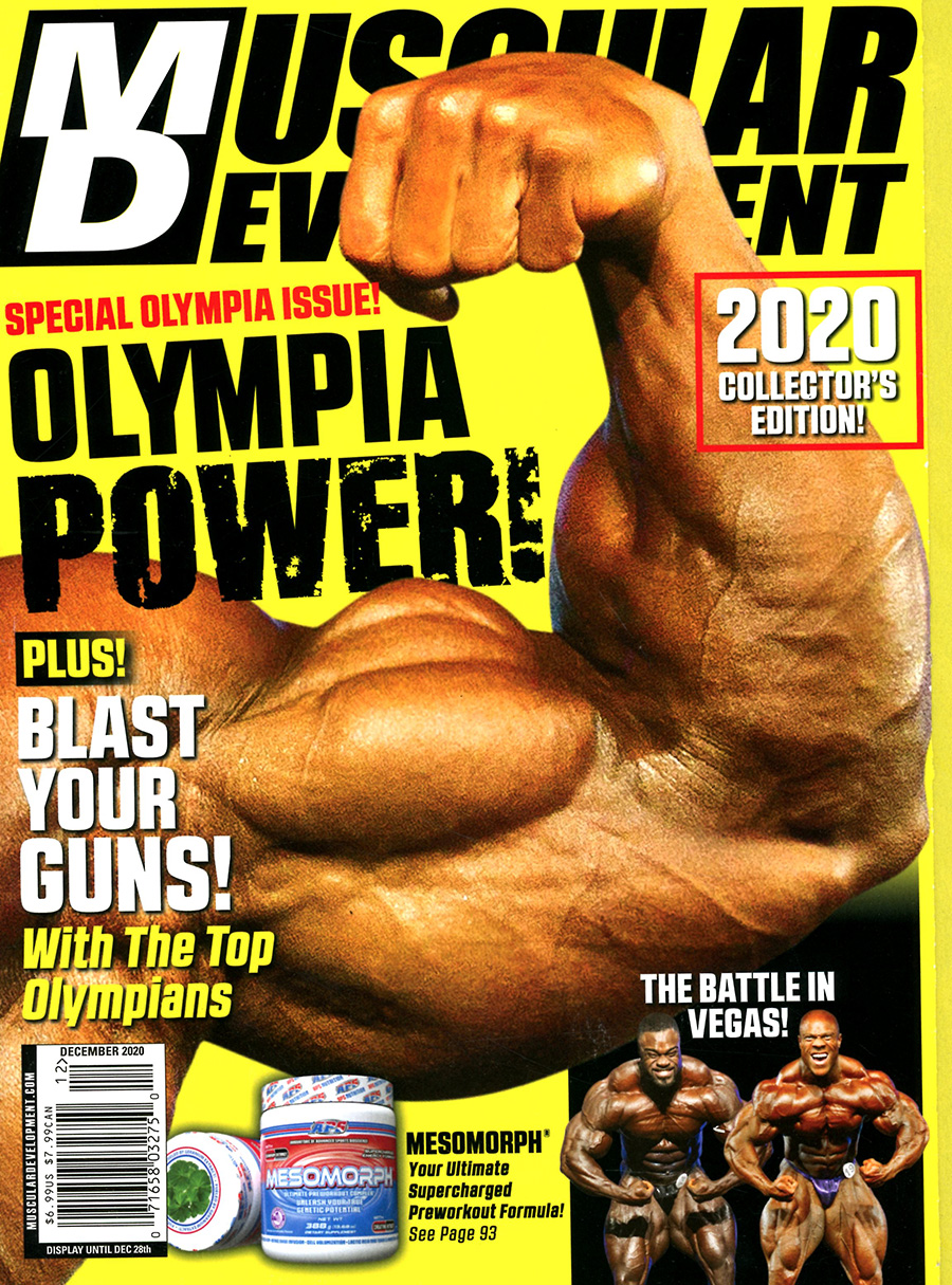 Muscular Development Magazine Vol 57 #12 December 2020