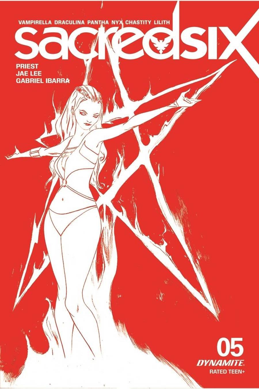 Sacred Six #5 Cover I Incentive Jae Lee Tint Cover