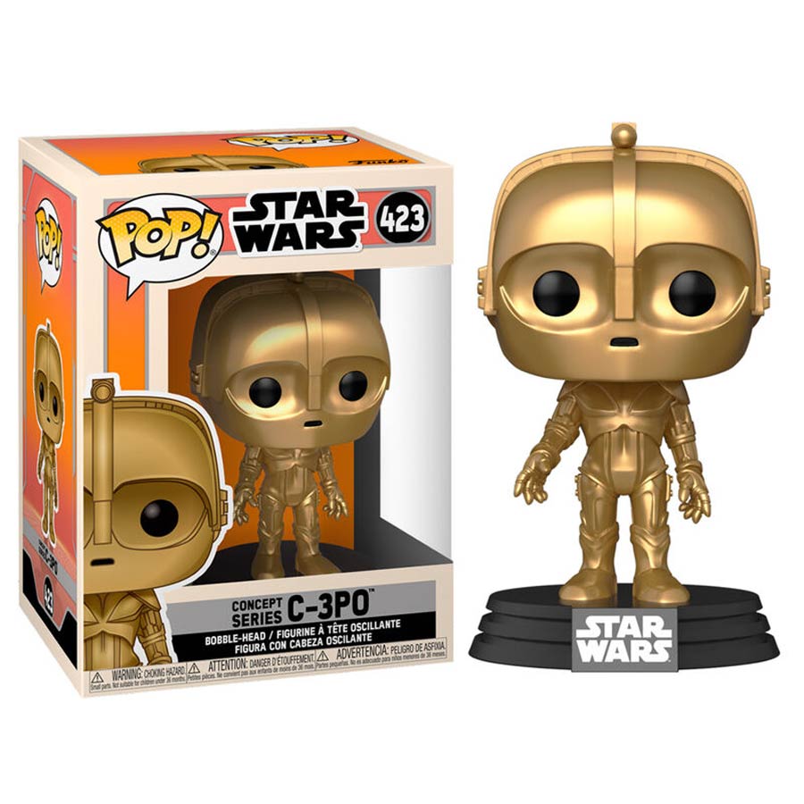 POP Star Wars Star Wars Concept C-3PO Vinyl Bobble Head