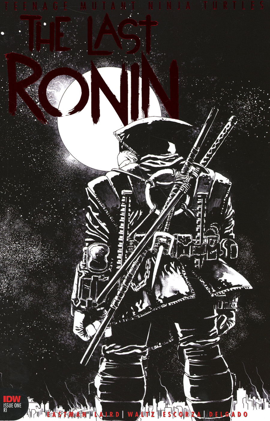 Teenage Mutant Ninja Turtles The Last Ronin #1 Cover E Incentive Thank You Variant Cover