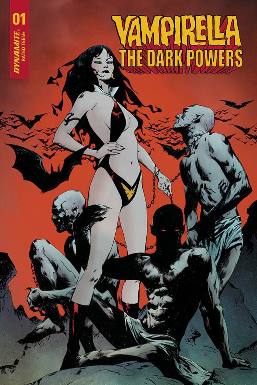 Vampirella The Dark Powers #1 Cover M Incentive Jae Lee Vampirellas Demons Alternate Color Variant Cover