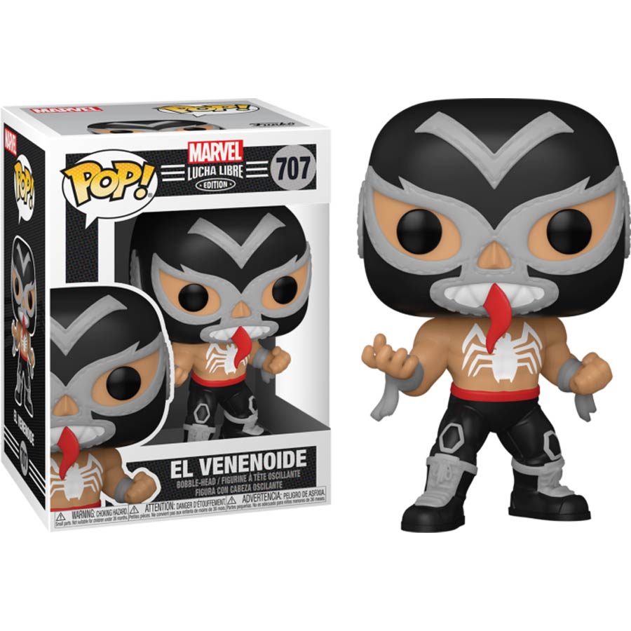 POP Marvel Luchadores Venom Vinyl Bobble Head