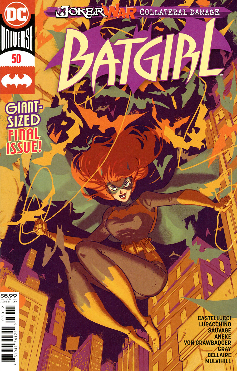 Batgirl Vol 5 #50 Cover C 2nd Ptg Riley Rossmo Variant Cover (Joker War Fallout Tie-In)