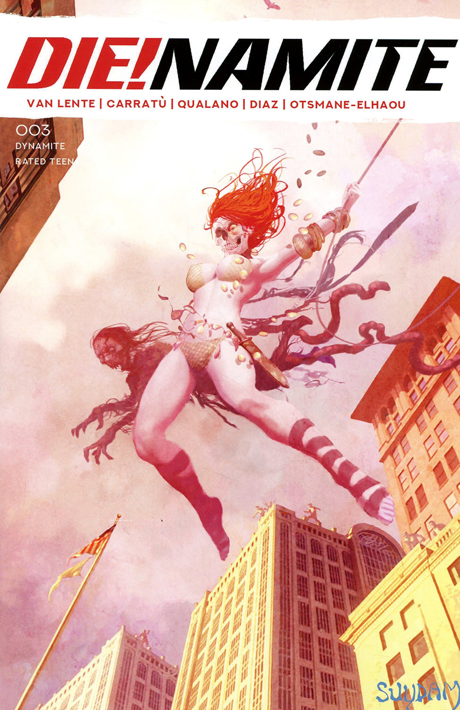 DieNamite #3 Cover E Variant Arthur Suydam Spider-Man Zombie Homage Cover