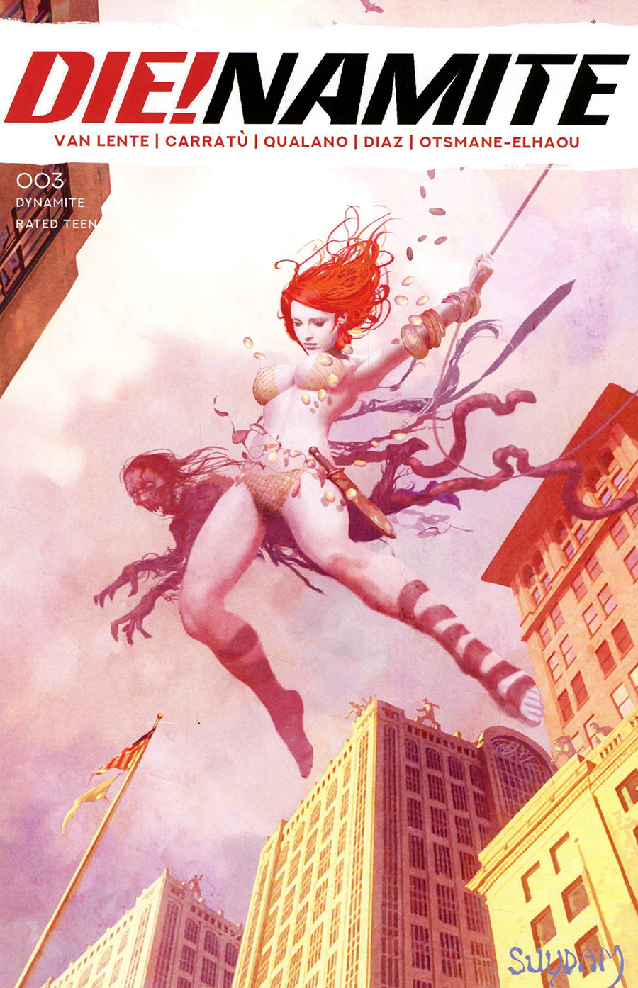 DieNamite #3 Cover I Variant Arthur Suydam Spider-Man Non-Zombie Homage Cover