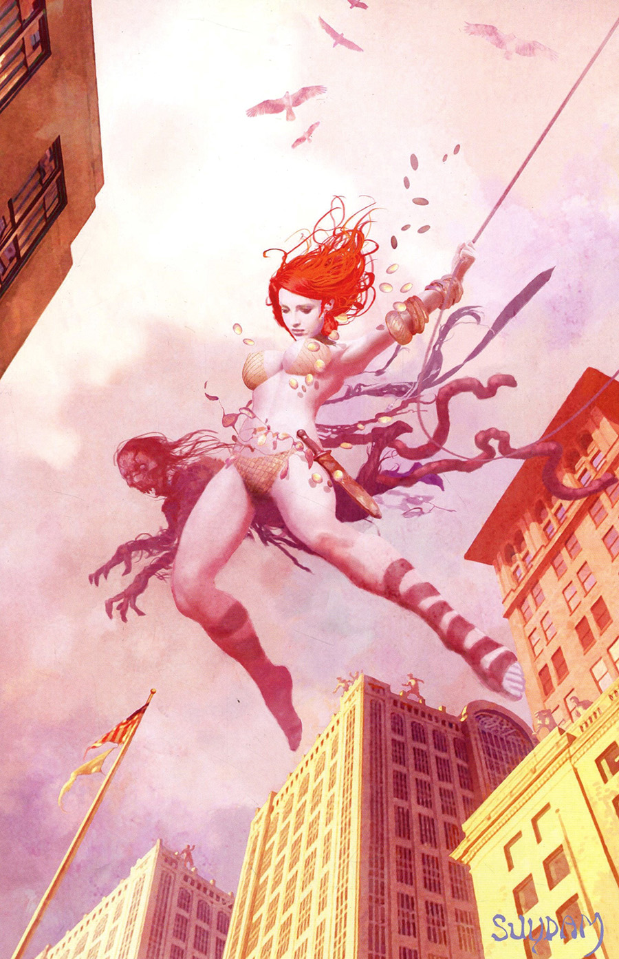 DieNamite #3 Cover Q Incentive Arthur Suydam Spider-Man Non-Zombie Homage Virgin Cover