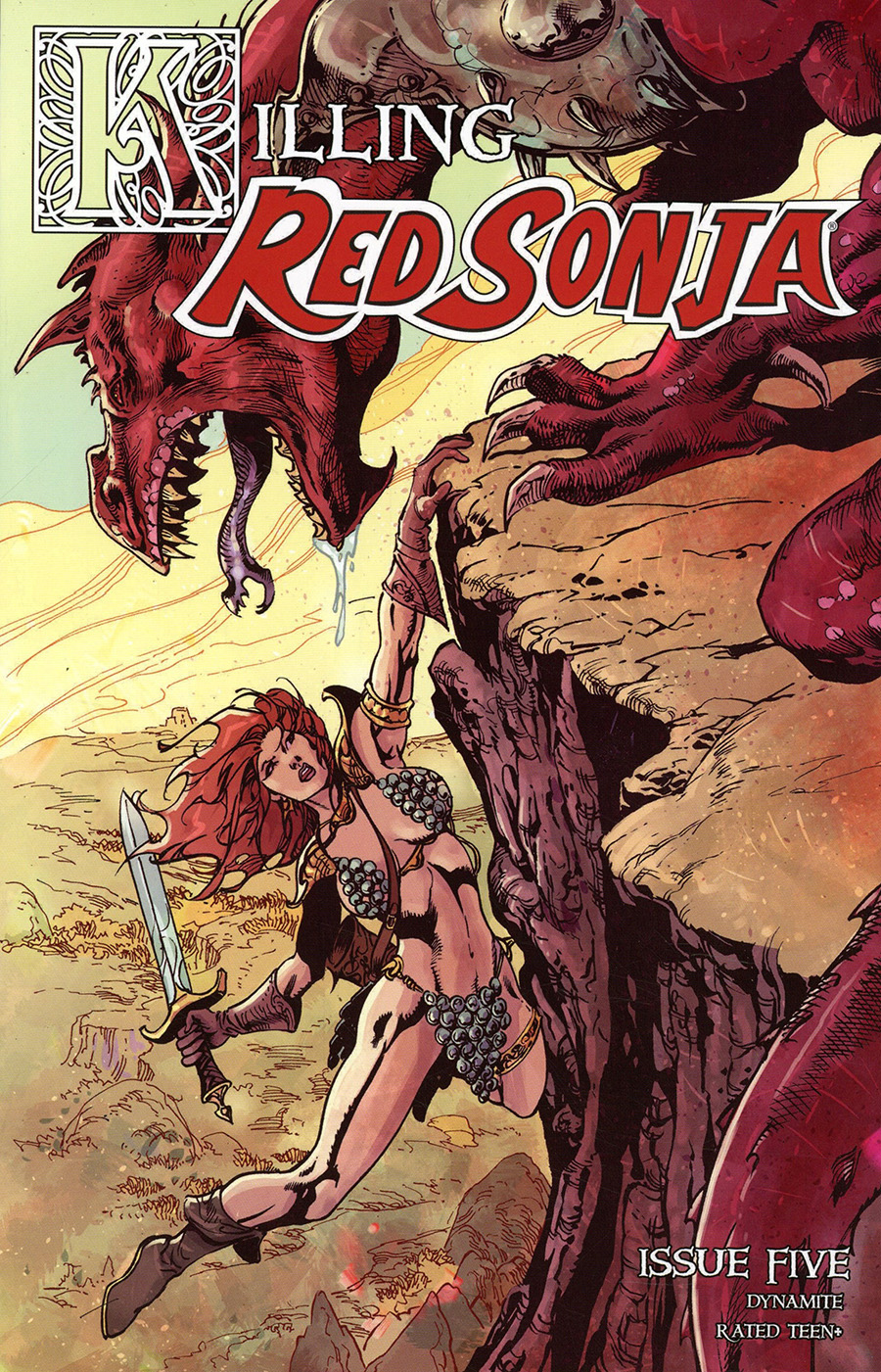 Killing Red Sonja #5 Cover C Variant Roberto Castro Cover