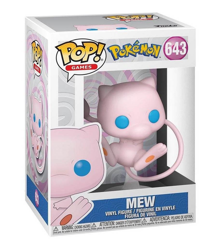 POP Games Pokemon Mew Vinyl Figure