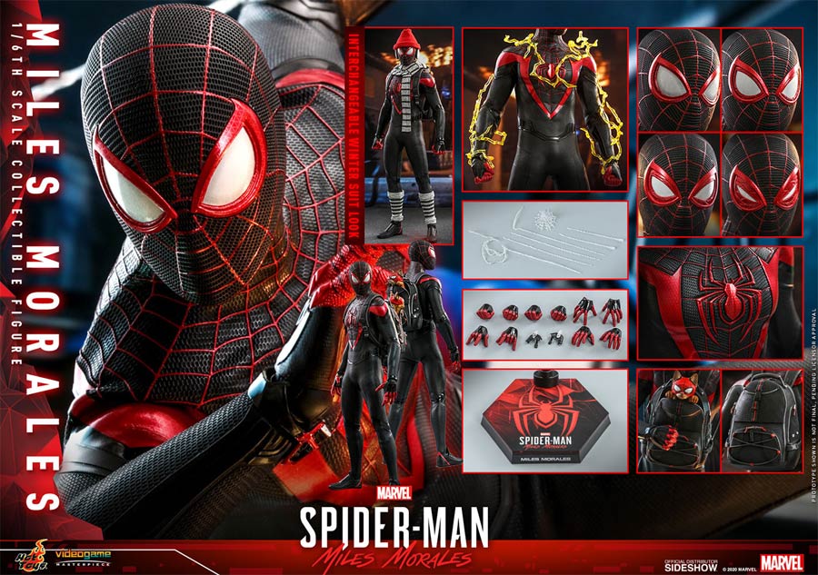 Marvels Spider-Man Miles Morales Miles Morales Sixth Scale Figure