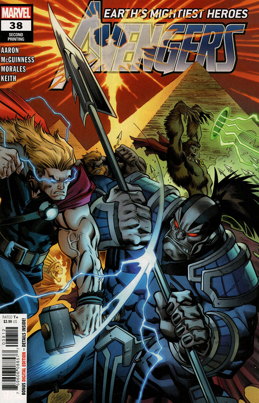 Avengers Vol 7 #38 Cover D 2nd Ptg Variant Cover