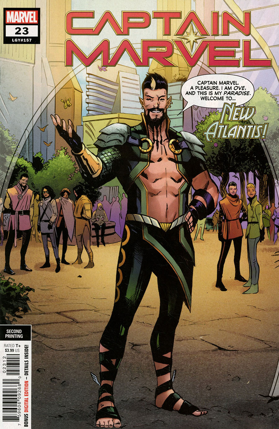 Captain Marvel Vol 9 #23 Cover C 2nd Ptg Variant Cover
