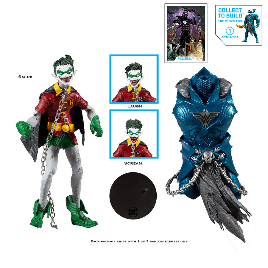 DC Collector Build-A 7-Inch Scale Action Figure Wave 2 Robin Crow