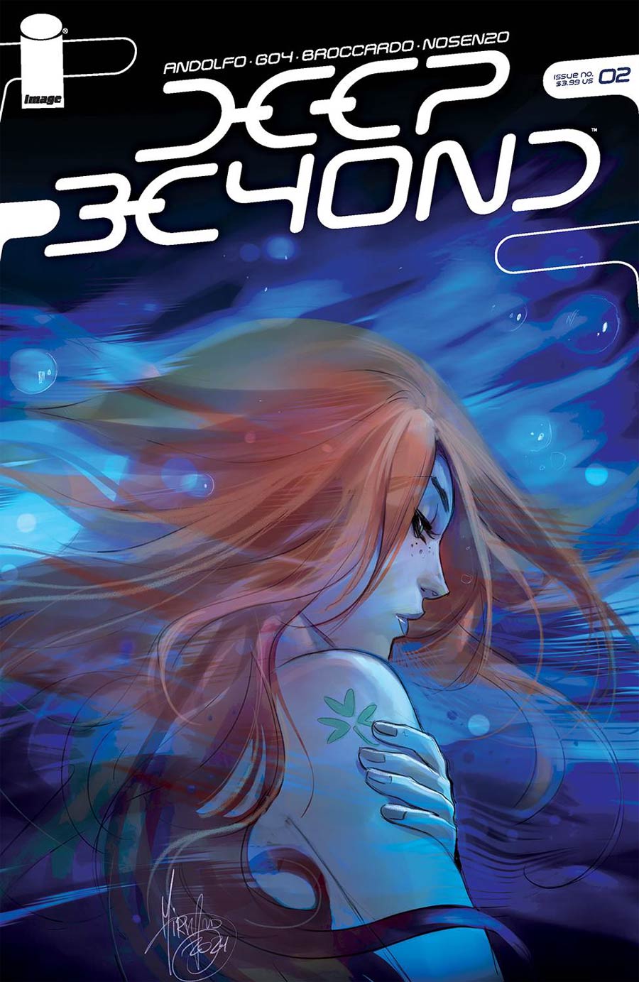 Deep Beyond #2 Cover B Variant Mirka Andolfo Cover