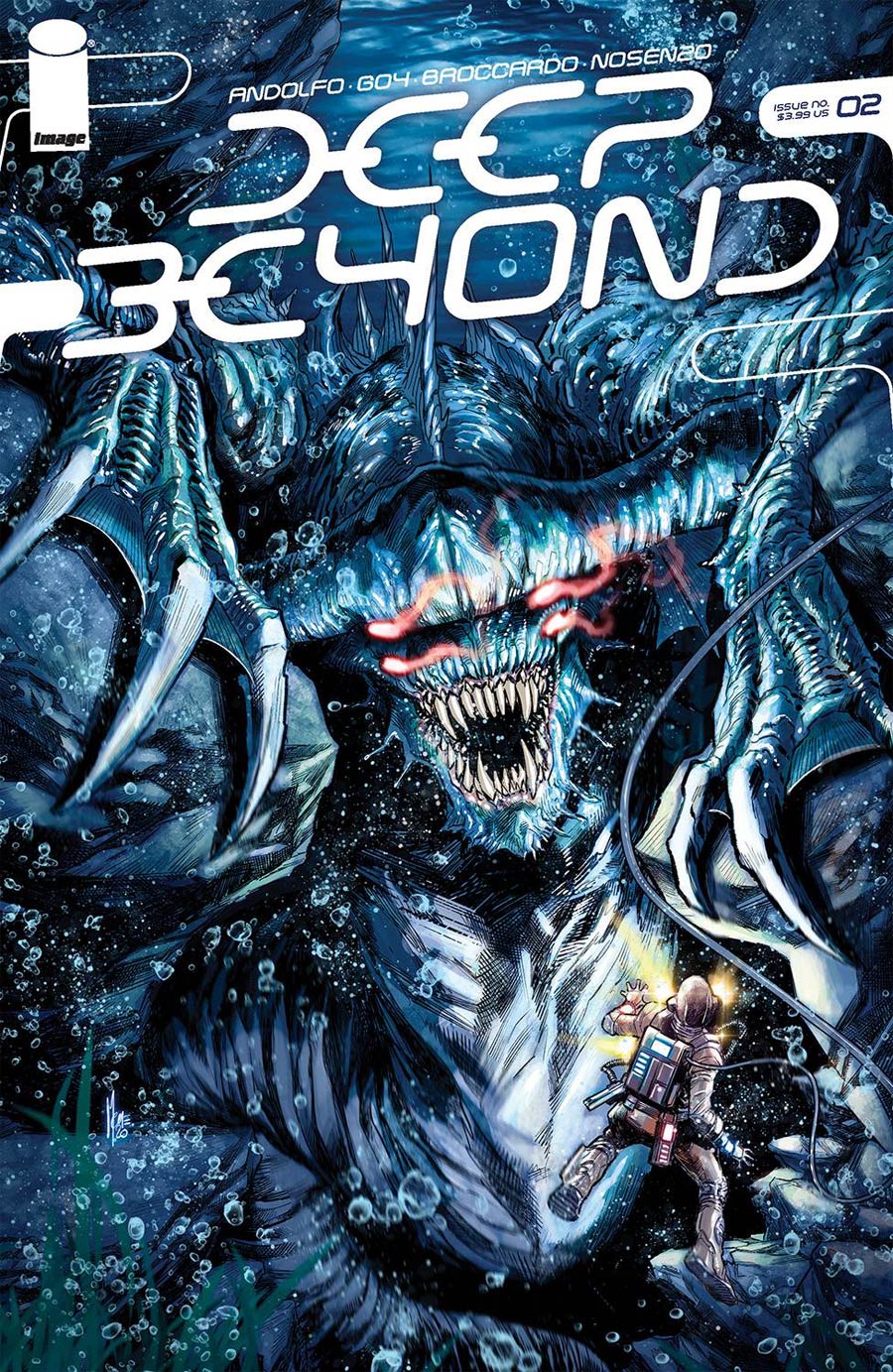Deep Beyond #2 Cover D Variant Marco Checchetto Cover (Limit 1 Per Customer)