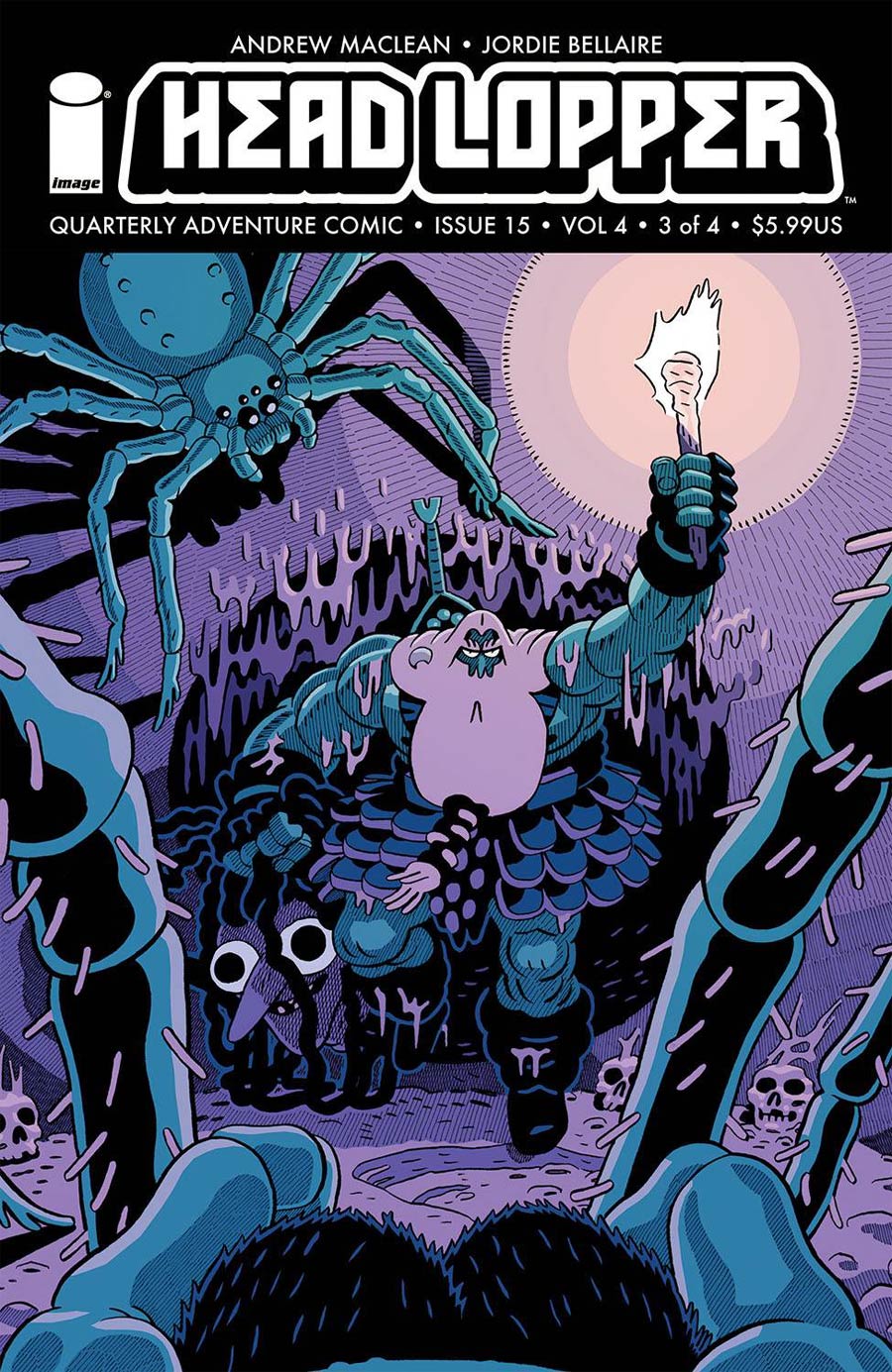 Head Lopper #15 Cover A Regular Andrew MacLean & Jordie Bellaire Cover