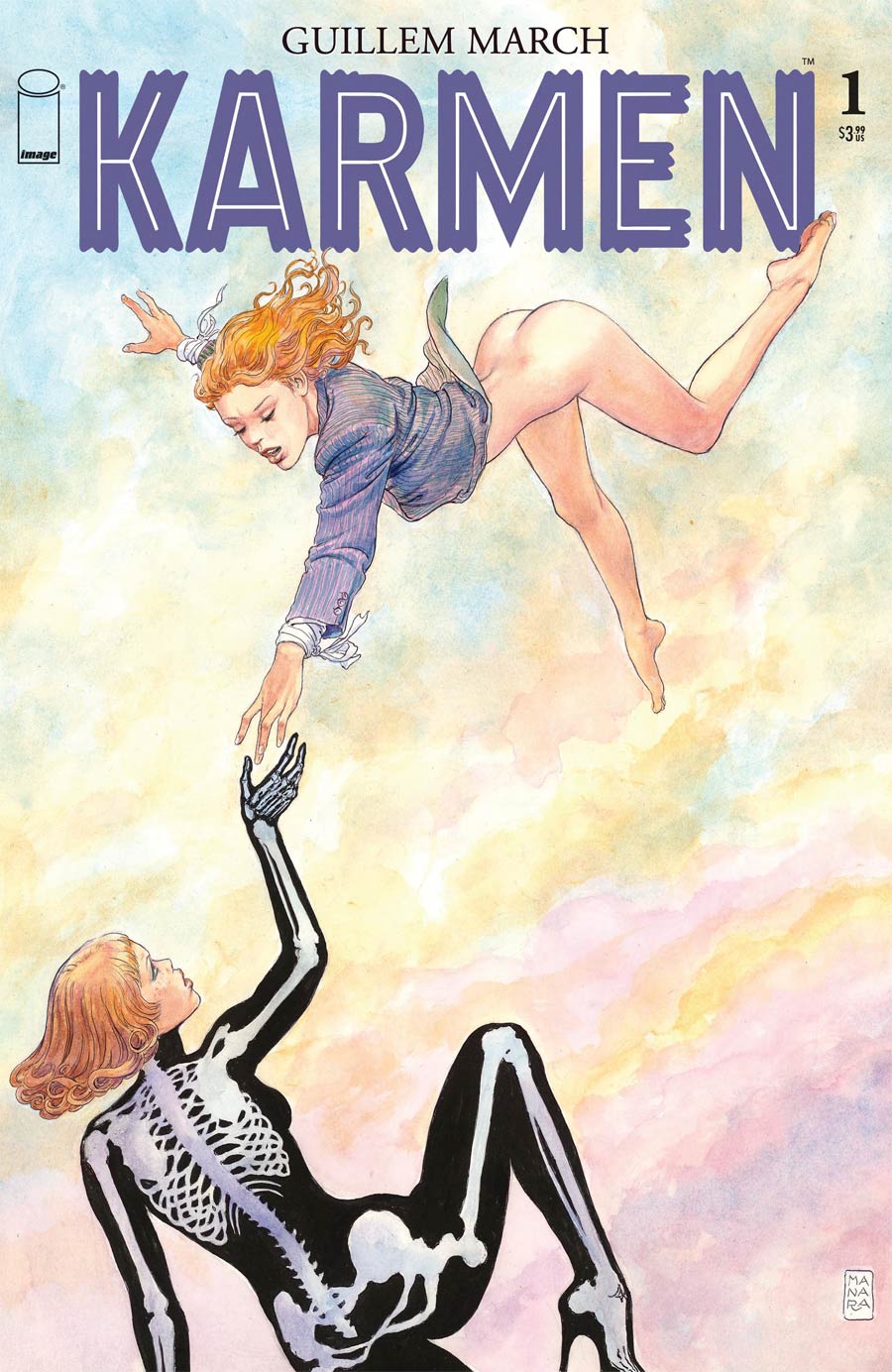 Karmen #1 Cover B Variant Milo Manara Cover