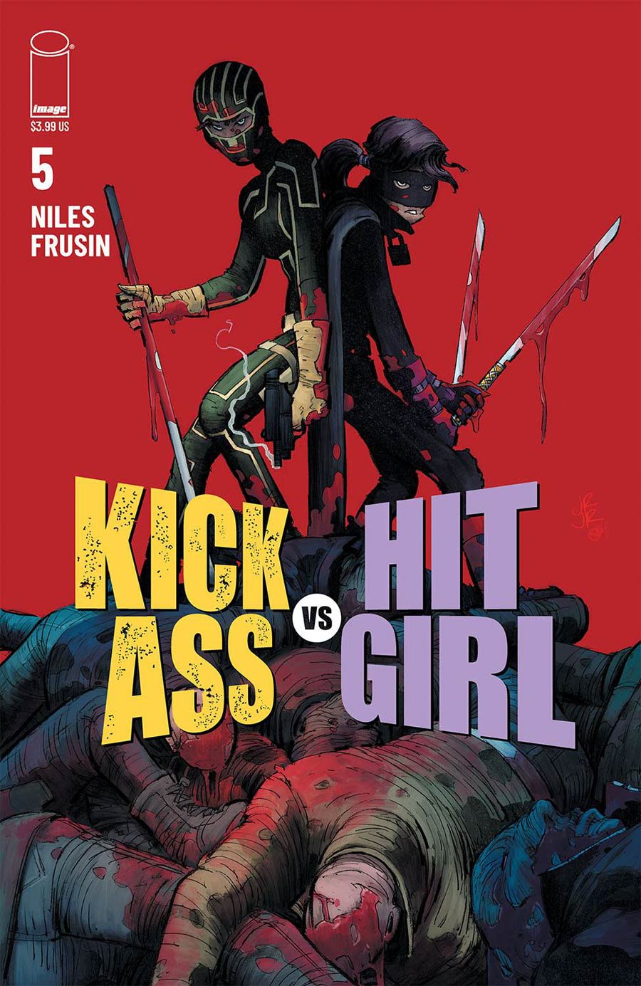Kick-Ass vs Hit-Girl #5 Cover A Regular John Romita Jr Color Cover