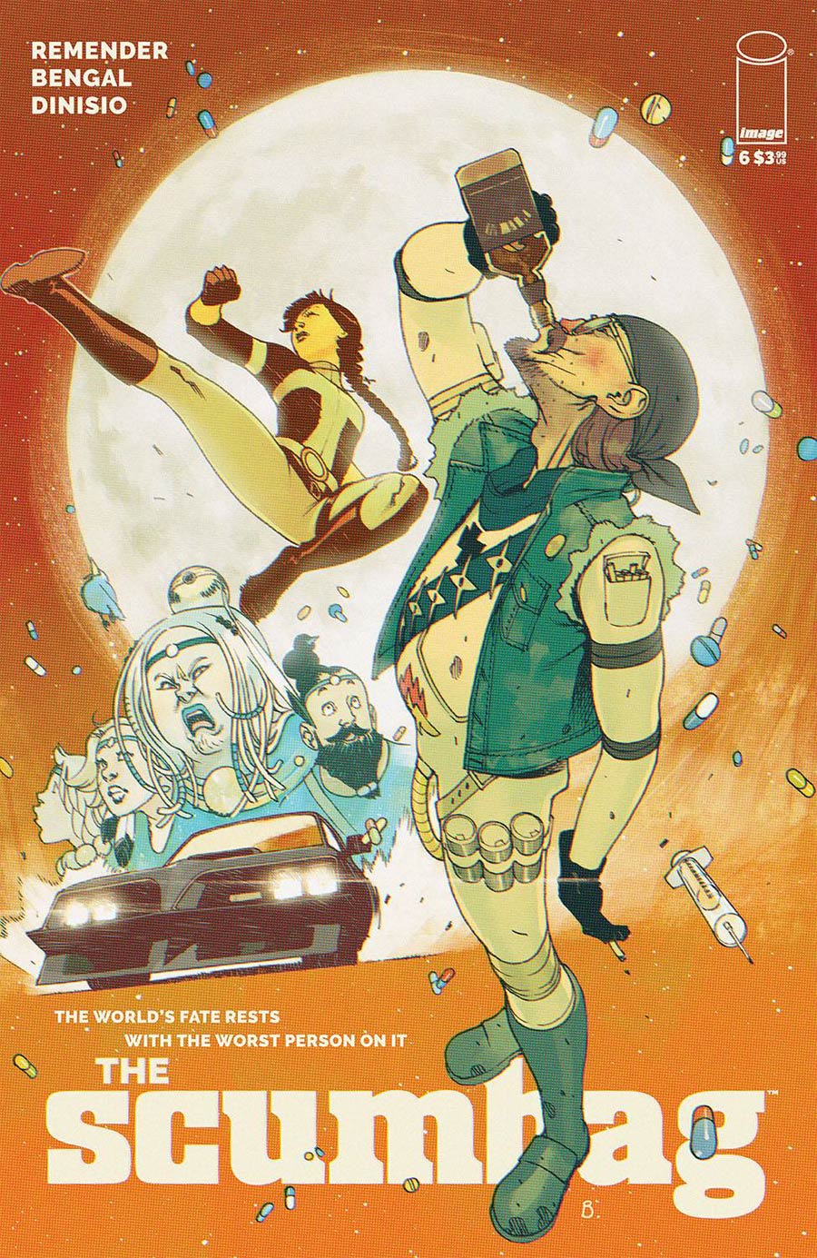 Scumbag #6 Cover A Regular Bengal Cover