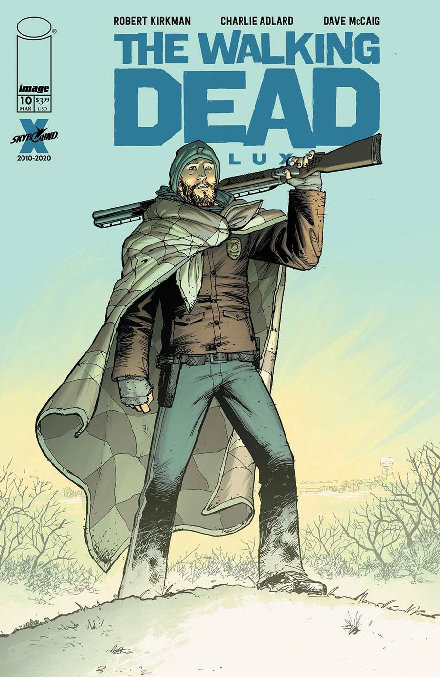 Walking Dead Deluxe #10 Cover B Variant Tony Moore & Dave McCaig Cover