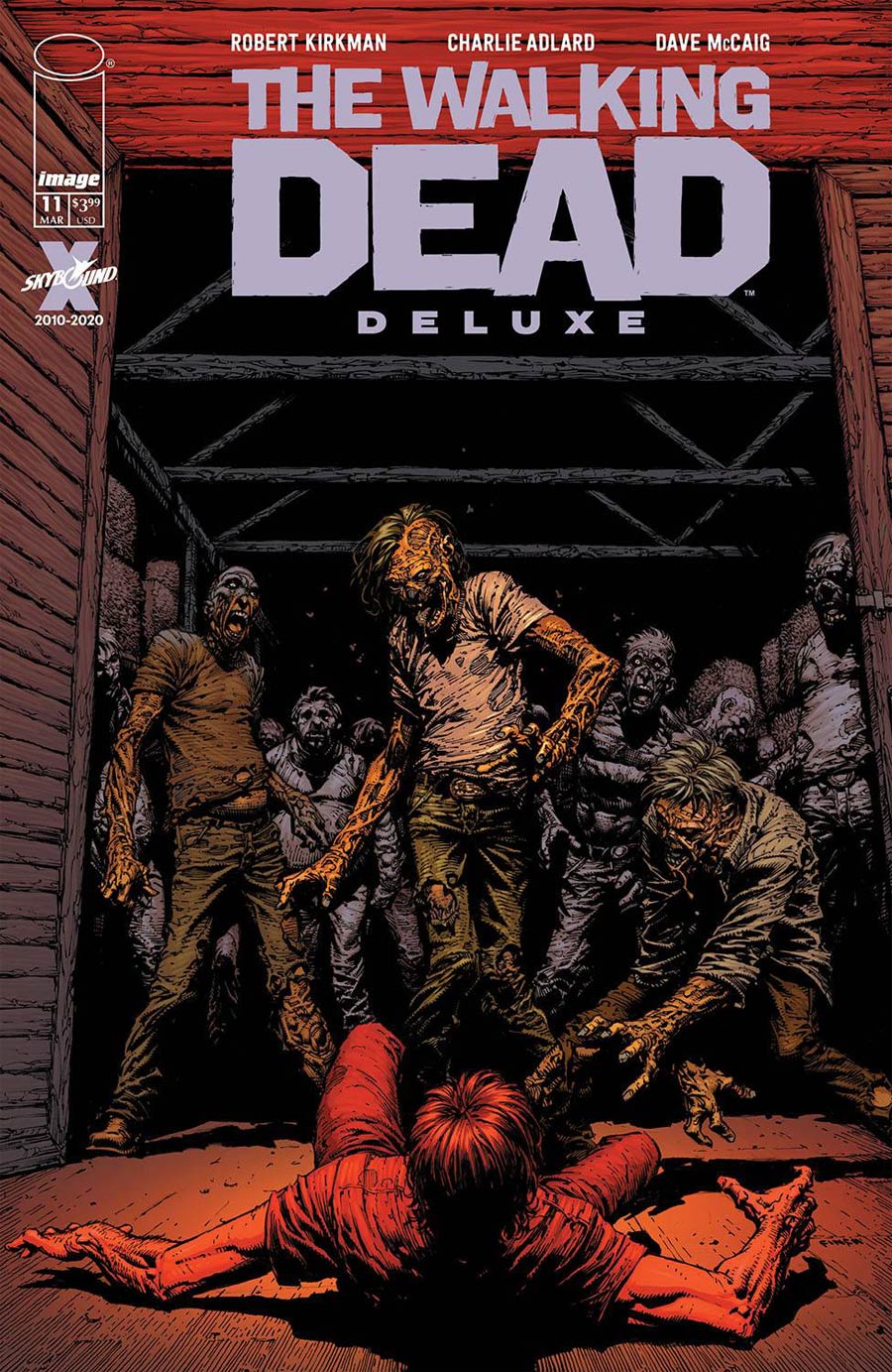 Walking Dead Deluxe #11 Cover A Regular David Finch & Dave McCaig Cover