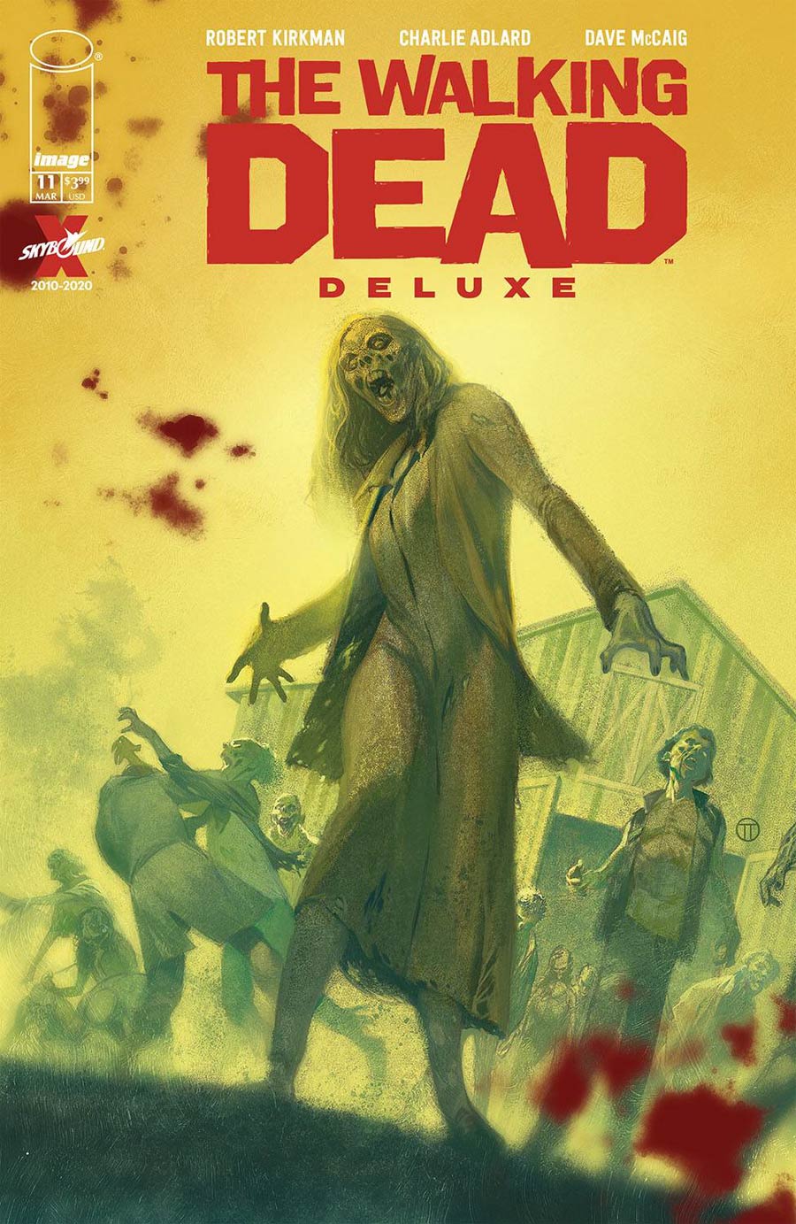 Walking Dead Deluxe #11 Cover C Variant Julian Totino Tedesco Cover